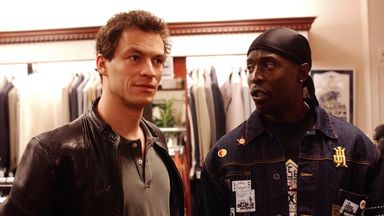 Dominic West and Michael K Williams in The Wire. Pic: Moviestore/Shutterstock